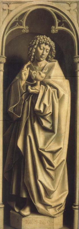 Jan Van Eyck Johannes of the evangelist oil painting picture